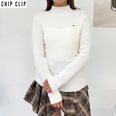 レディース　ニットプルオーバー（CHIP CLIP・TikTok）