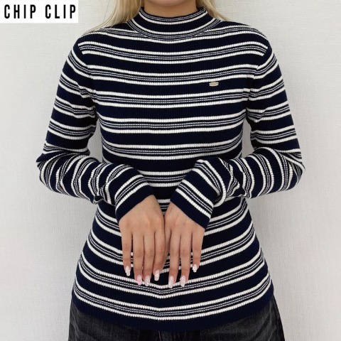 レディース　ニットプルオーバー（CHIP CLIP・TikTok）