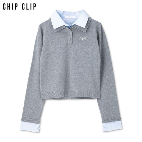 レディース　ニットプルオーバー（CHIP CLIP）