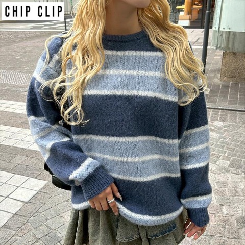 レディース　ニットプルオーバー（ひいな・まいら×CHIP CLIP）