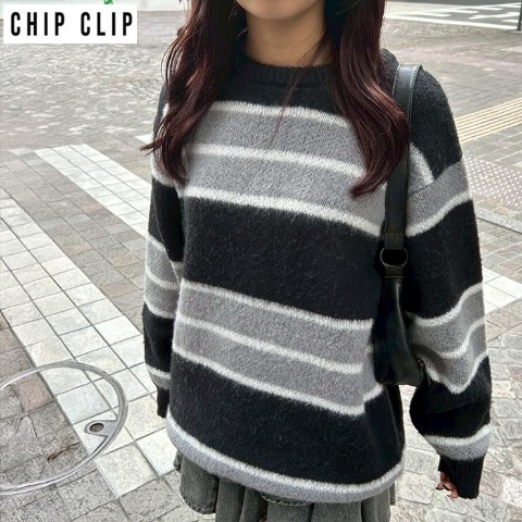 レディース　ニットプルオーバー（ひいな・まいら×CHIP CLIP）