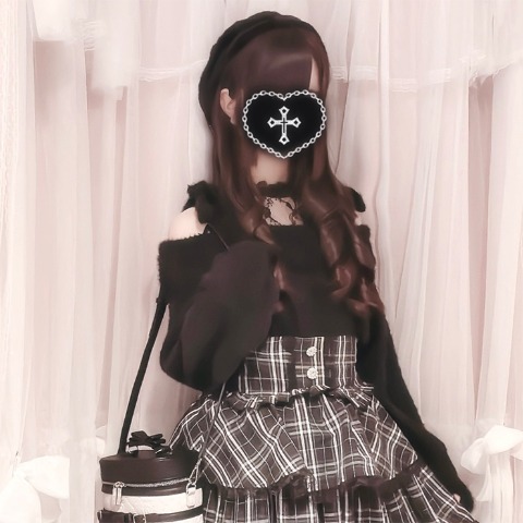 レディース【S～L】　オフショルニットプルオーバー（天姫ここね×majoretty）