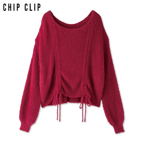 レディース　ニットプルオーバー（CHIP CLIP）