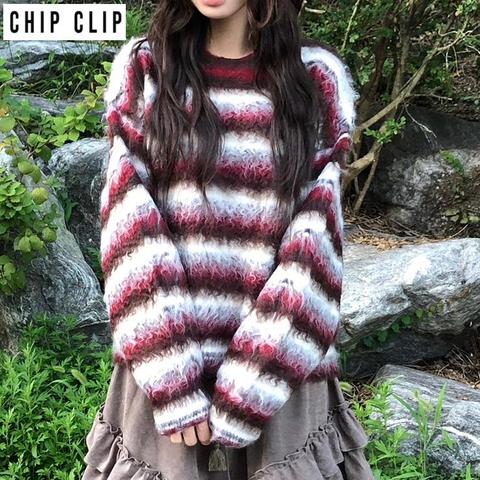 レディース　ニットプルオーバー（CHIP CLIP×はる）