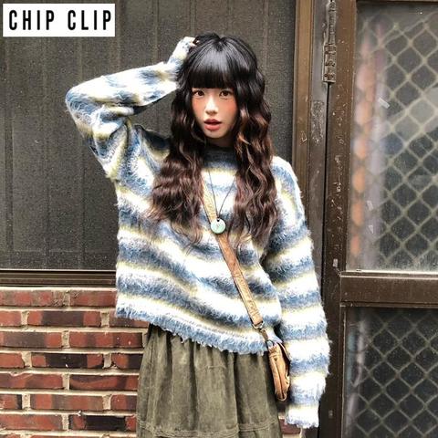 レディース　ニットプルオーバー（CHIP CLIP×はる）