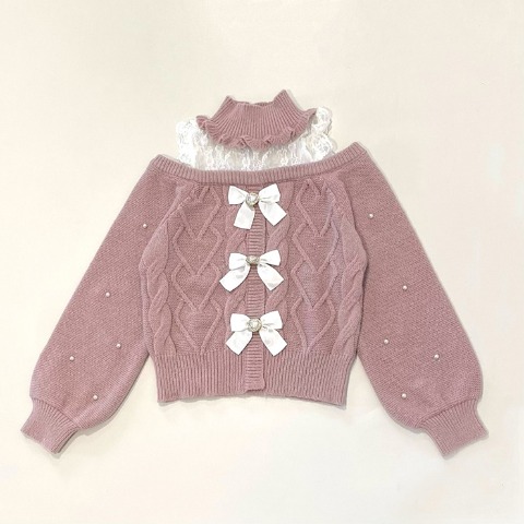 レディース【S～L】　ニットプルオーバー（majoretty）