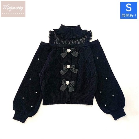 レディース【S～L】　ニットプルオーバー（majoretty）