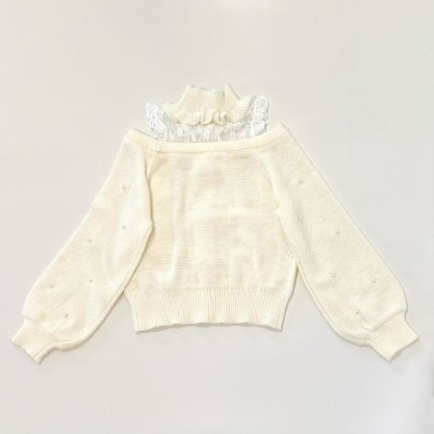 レディース【S～L】　ニットプルオーバー（majoretty）