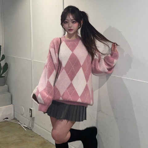 レディース　ニットプルオーバー（CHIP CLIP・TikTok）