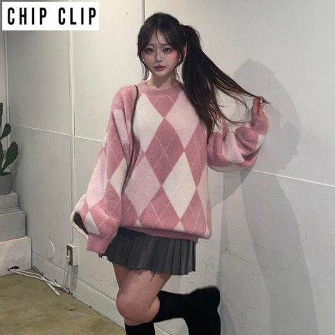 レディース　ニットプルオーバー（CHIP CLIP・TikTok）