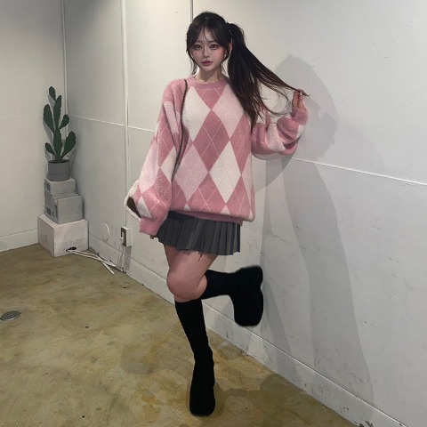 レディース　ニットプルオーバー（CHIP CLIP・TikTok）