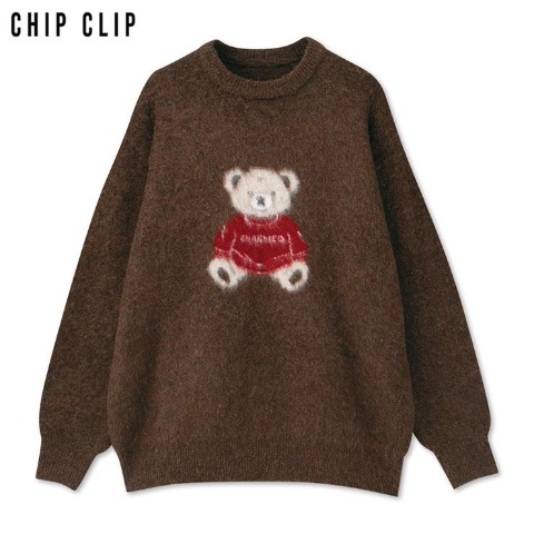 レディース　ニットプルオーバー（CHIP CLIP）