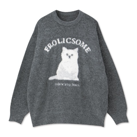 レディース　ニットプルオーバー（CHIP CLIP）