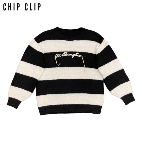 レディース　ニットプルオーバー（Zipper×CHIP CLIP）