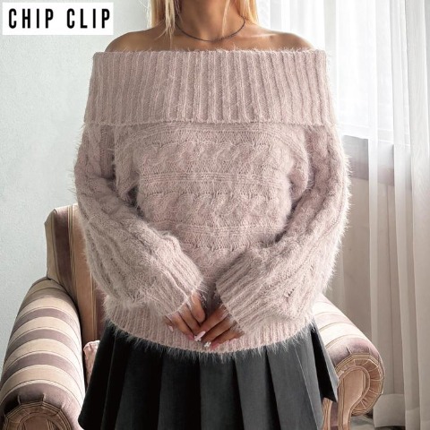 レディース　プルオーバー（CHIP CLIP・TikTok）