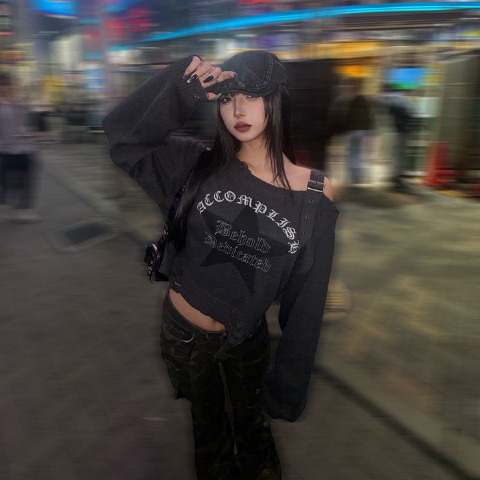 レディース　ニットプルオーバー（CHIP CLIP）