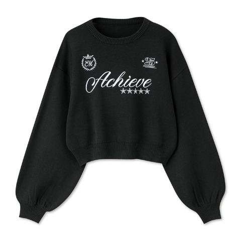 レディース【プチサイズ】　ロゴニットプルオーバー（Emmamuah）