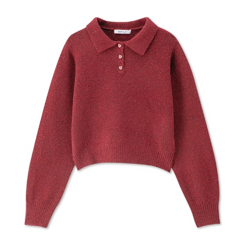 レディース　ポロニットプルオーバー（CHIP CLIP）