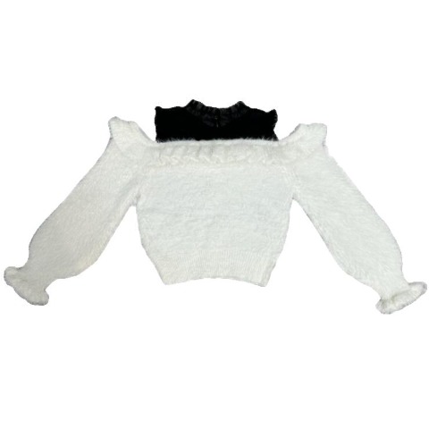 レディース【S～L】　ニットプルオーバー（寿限無。×majoretty）