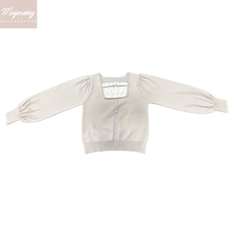 レディース【S～L】　ニットプルオーバー（ひつじ田×majoretty）