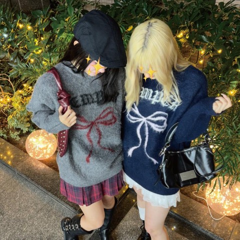 レディース　ニットプルオーバー（CHIP CLIP・TikTok）