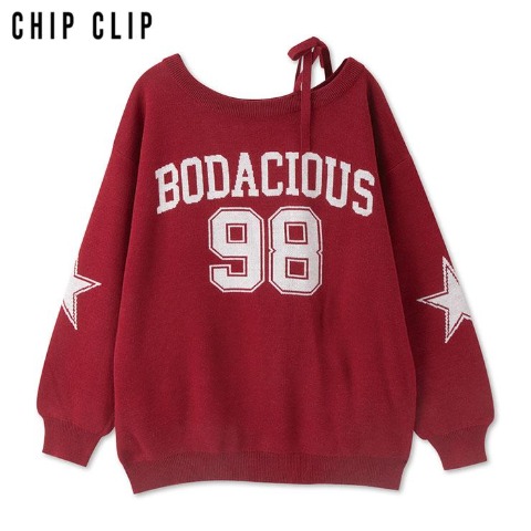 レディース　ニットプルオーバー（CHIP CLIP）