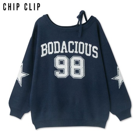 レディース　ニットプルオーバー（CHIP CLIP）