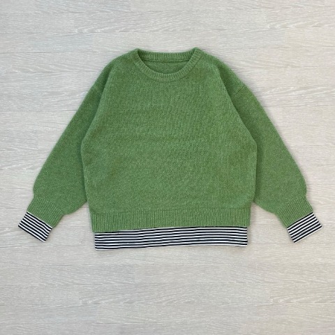 レディース　ニットプルオーバー（CHIP CLIP×ぽんづ）