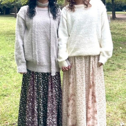 レディース　ニットプルオーバー（CHIP CLIP）