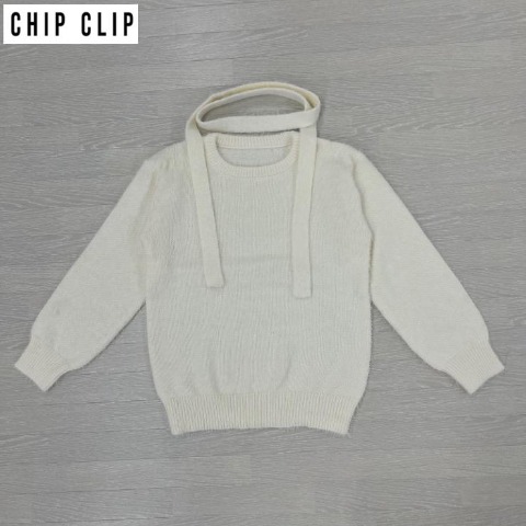 レディース　ニットプルオーバー（CHIP CLIP）