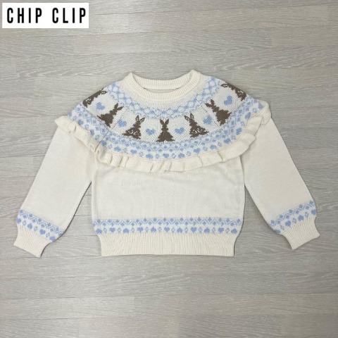 レディース　ニットプルオーバー（CHIP CLIP）