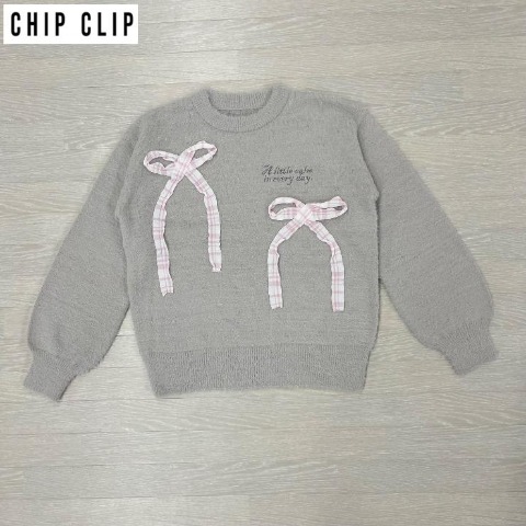 レディース　ニットプルオーバー（CHIP CLIP）