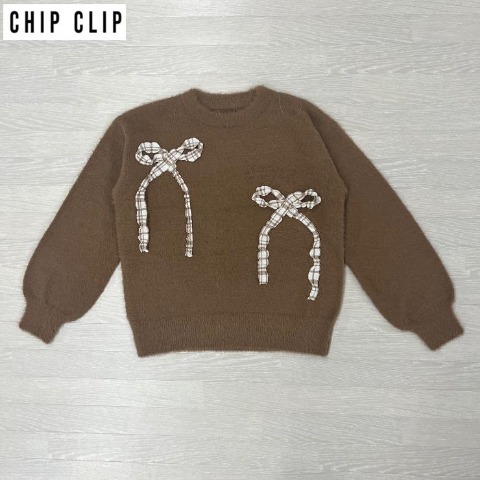 レディース　ニットプルオーバー（CHIP CLIP）