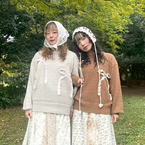 レディース　ニットプルオーバー（CHIP CLIP）