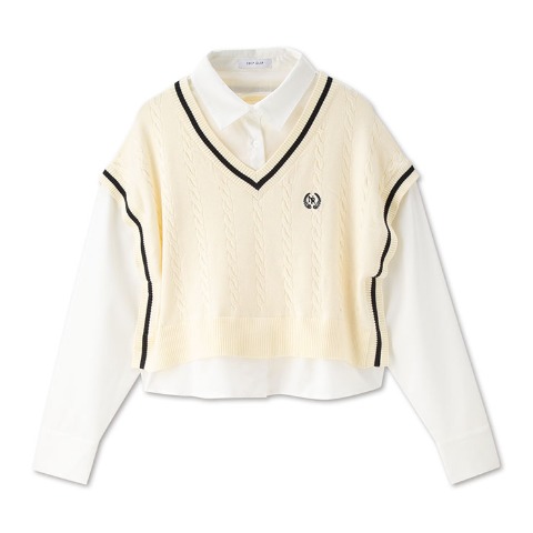 レディース　ベストドッキングプルオーバー（CHIP CLIP）