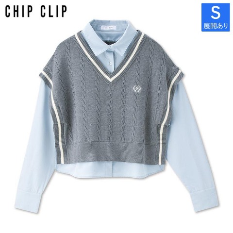 レディース　ベストドッキングプルオーバー（CHIP CLIP）