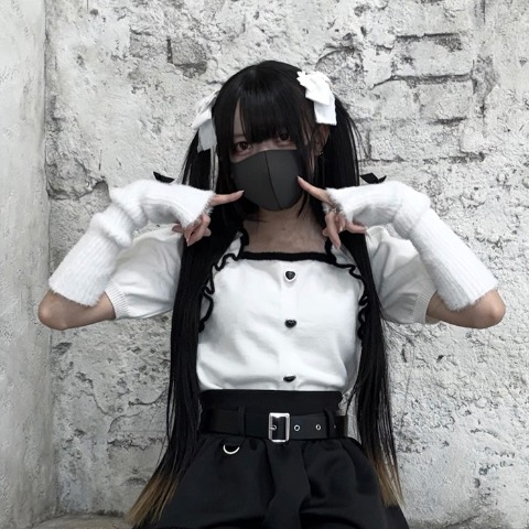 レディース　ボレロ風プルオーバー（えすちゃん×majoretty）