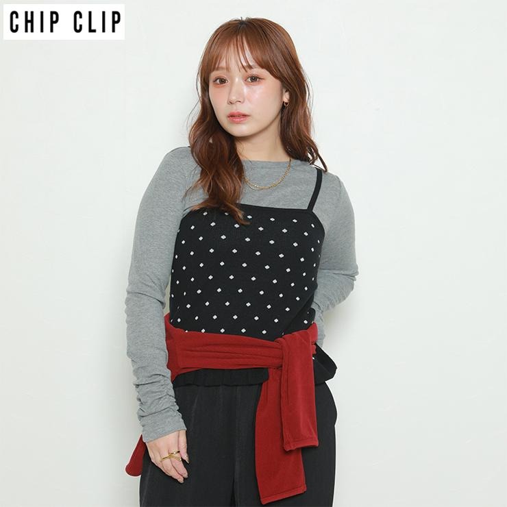 レディース プルオーバー＋ビスチェセット（CHIP CLIP／さやべび