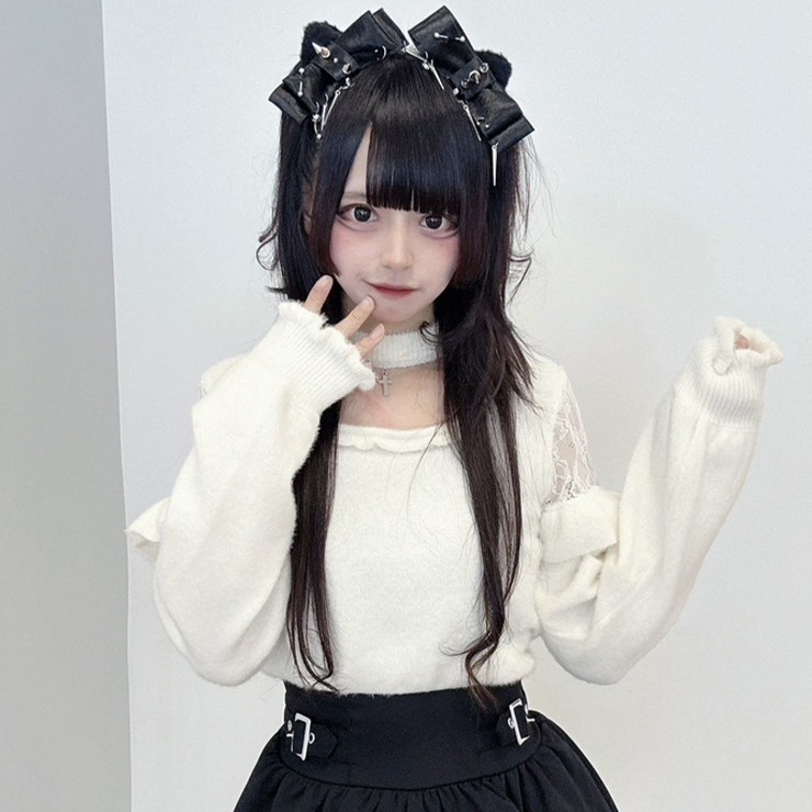 レディース ニットプルオーバー（majoretty／黒蜜レイナ） | アベイル