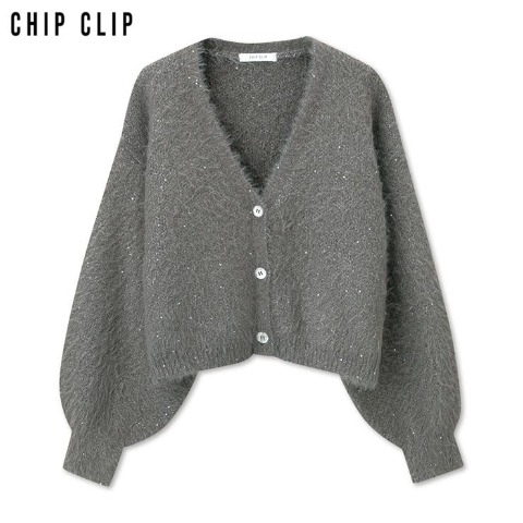 レディース　ニットカーディガン（CHIP CLIP）