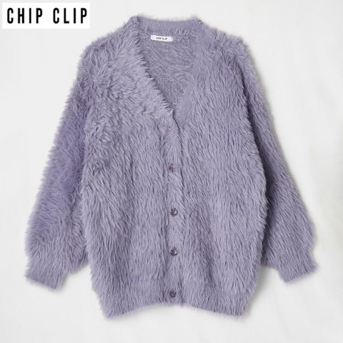 レディース　ニットカーディガン（CHIP CLIP）