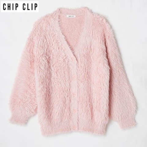 レディース　ニットカーディガン（CHIP CLIP）