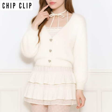 レディース　ニットカーディガン（CHIP CLIP）