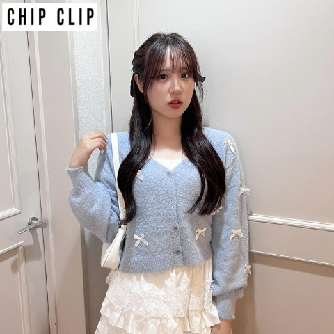 レディース　ニットカーディガン（CHIP CLIP）