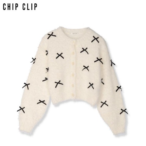 レディース　ニットカーディガン（CHIP CLIP）