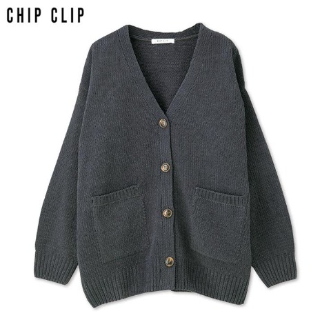レディース　ニットカーディガン（CHIP CLIP）