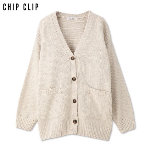 レディース　ニットカーディガン（CHIP CLIP）