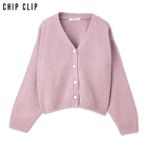 レディース　ニットカーディガン（CHIP CLIP）