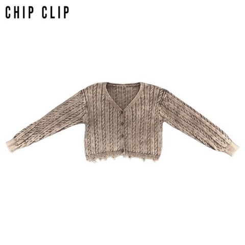 レディース　ニットカーディガン（CHIP CLIP）