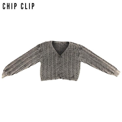 レディース　ニットカーディガン（CHIP CLIP）